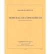 コンクール用小品・3（ジャン＝ミシェル・ドフェイ） (アルトサックス+ピアノ）【Morceau De Concours 3】