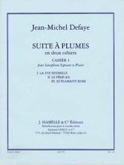 Suite A Plumes Volume 1（ジャン＝ミシェル・ドフェイ） (ソプラノサックス+ピアノ）
