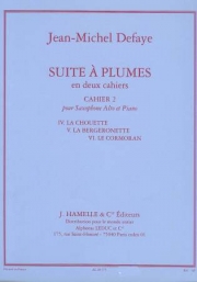Suite A Plumes Volume 2（ジャン＝ミシェル・ドフェイ） (ソプラノサックス+ピアノ）
