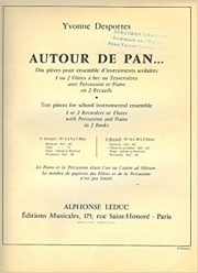 Autour De Pan ...  Vol. 1（イヴォンヌ・デポルテ） (フルート+ピアノ）