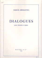 ダイアログ・Op.92（マルセル・ミアロヴィチ） (クラリネット+ピアノ）【Dialogues Op.92】