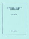 ディヴェルティスマン（ピエール・マックス・デュボワ） (アルトサックス+ピアノ）【Divertissement For Saxophone And Orchestra】
