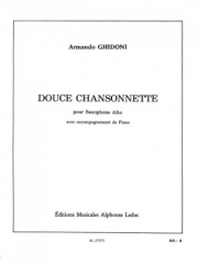 Douce Chansonnette（アルマンド・ギドーニ） (アルトサックス+ピアノ）