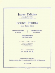 スネア・ドラムのための12の練習曲（ジャックス・ドレクリューズ）（スネアドラム）【Douze Etudes Pour Caisse-Claire】