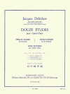 スネア・ドラムのための12の練習曲（ジャックス・ドレクリューズ）（スネアドラム）【Douze Etudes Pour Caisse-Claire】