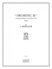 ドラムステック・3（ジャックス・ドレクリューズ）（ティンパニ+ピアノ）【Drumstec 3】