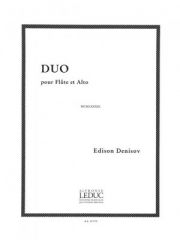 デュオ（エディソン・デニソフ） (フルート+ヴィオラ）【Duo】