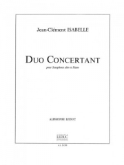 デュオ・コンチェルタント（ジャン＝クレメント・イザベル） (アルトサックス+ピアノ）【Duo Concertant】