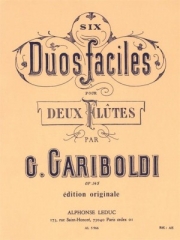 Duos gradués Op.145（ジュゼッペ・ガリボルディ）  (フルート二重奏)