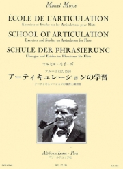 アーティキュレーションの学習（マルセル・モイーズ） (フルート）【Ecole De L'Articulation】