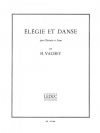エレジーとダンス（アンリ・ヴァシェイ） (クラリネット+ピアノ）【Elégie et Danse】