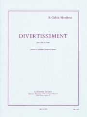 ディヴェルティスマン（レイモン・ガロワ＝モンブラン） (フルート+ピアノ）【Divertissement】