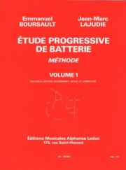漸進的練習曲・Vol.1 （Jean-Marc Lajudie）【Etude Progressive de Batterie 1】