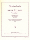 9つの練習曲（クリスチャン・ローバ） (ソプラノサックス）【Neuf Etudes】