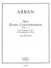 7つの性格的練習曲 (ジャン・バティスト・アーバン)（トランペット+ピアノ）【7 Etudes Caracteristiques No.1 - No.7】