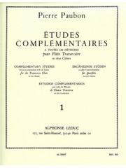 補足練習・Vol.1（ピエール・ポーボン） (フルート）【Etudes complementaires Vol.1】