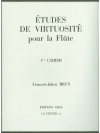 技巧的練習曲・Vol.1（フランソワ＝ジュリアン・ブラン） (フルート）【Etudes De Virtuosite  Vol. 1】