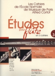 フルートのためのエチュード・3 (フルート）【Etudes pour Flute 3】