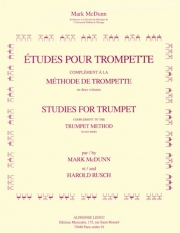 トランペットのための練習曲（マクダン・ハロルド） (トランペット）【Etudes Pour Trompette】