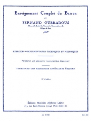 バスーンのための日課練習・Vol.3（フェルナン・ウーブラドゥ）（バスーン）【Enseignement Complet Vol.3】