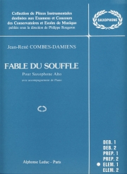 Fable Du Souffle（ジャン＝ルネ・コンブ＝ダミアン） (アルトサックス+ピアノ）
