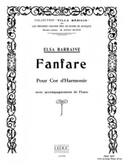 ファンファーレ（エルサ・バルレーヌ） (ホルン+ピアノ）【Fanfare】