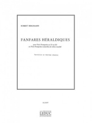 Fanfares heraldiques（ロベール・ベルクマン）  (トランペット三重奏)