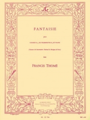 ファンタジー (フランソワ・ジョゼフ・トーメ)（コルネット+ピアノ）【Fantaisie】