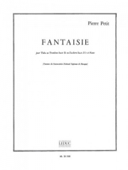 ファンタジー  (ピエール・プティ）(テューバ+ピアノ)【Fantaisie】
