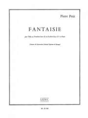 ファンタジー  (ピエール・プティ）(バストロンボーン+ピアノ)【Fantaisie】