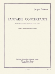 ファンタジー・コンチェルタント（ジャック・カステレード） (バリトンサックス+ピアノ）【Fantaisie Concertante】