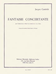 ファンタジー・コンチェルタント（ジャック・カステレード） (テューバ+ピアノ）【Fantaisie Concertante】