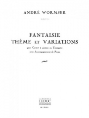 幻想的主題と変奏曲 (ルチエン・ヴュルムザー)（トランペット+ピアノ）【Fantaisie Theme Et Variations】