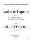 ファンタジー・カプリス・Op.118（シャルル・エドゥアール・ルフェーヴル）（クラリネット+ピアノ）【Fantaisie-Caprice Op.118】