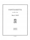 小幻想曲（マルセル・ポート） (フルート+ピアノ）【Fantasietta】