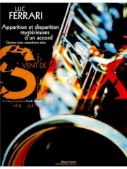Apparition et Disparition Mysterieus（リュック・フェラーリ）（サックス四重奏）