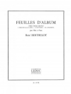 アルバムの綴り（ルネ・ベルテロ） (フルート+ピアノ）【Feuilles D'Album】