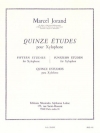 15の練習曲（Marcel Jorand）（シロフォン）【15 Etudes】