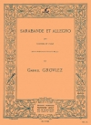 サラバンドとアレグロ（ガブリエル・グロヴレーズ）（オーボエ+ピアノ）【Sarabande et Allegro】