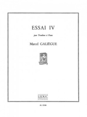 Essai 4（Marcel Galiegue） (トロンボーン+ピアノ）