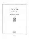 Essai 4（Marcel Galiegue） (トロンボーン+ピアノ）