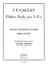 12の華麗な練習曲・Op.43（ジャック・フランソワ・ガレ） (ホルン）【12 Grandes Etudes Brillantes Op 43】