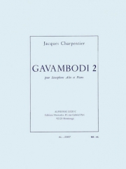 ガバンボディ・2（ジャック・シャルパンティエ） (アルトサックス+ピアノ）【Gavambodi 2】