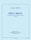 小品（アルマンド・ギドーニ） (アルトサックス+ピアノ）【Piece Breve】