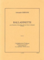 Balladinette（アルマンド・ギドーニ） (アルトサックス+ピアノ）