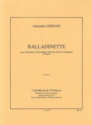 Balladinette（アルマンド・ギドーニ） (ソプラノサックス+ピアノ）