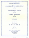 様式の大練習曲（ジュゼッペ・ガリボルディ） (フルート）【Grandes Etudes De Style Op134】