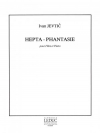 ヘプタ・ファンタジー（イヴァン・ジェヴティック） (フルート+ピアノ）【Hepta-Phantasie】