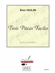 3つのやさしい小品（エリック・ウリン） (ホルン+ピアノ）【3 Pieces Faciles】