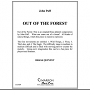 森の外 (ジョン・パフ) (金管五重奏)【Out of the Forest】